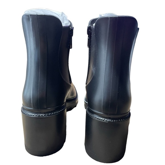 INC Womens Black Cushioned Eadin Round Toe Dress Boots Shoes 9 M - Picture 4 of 11